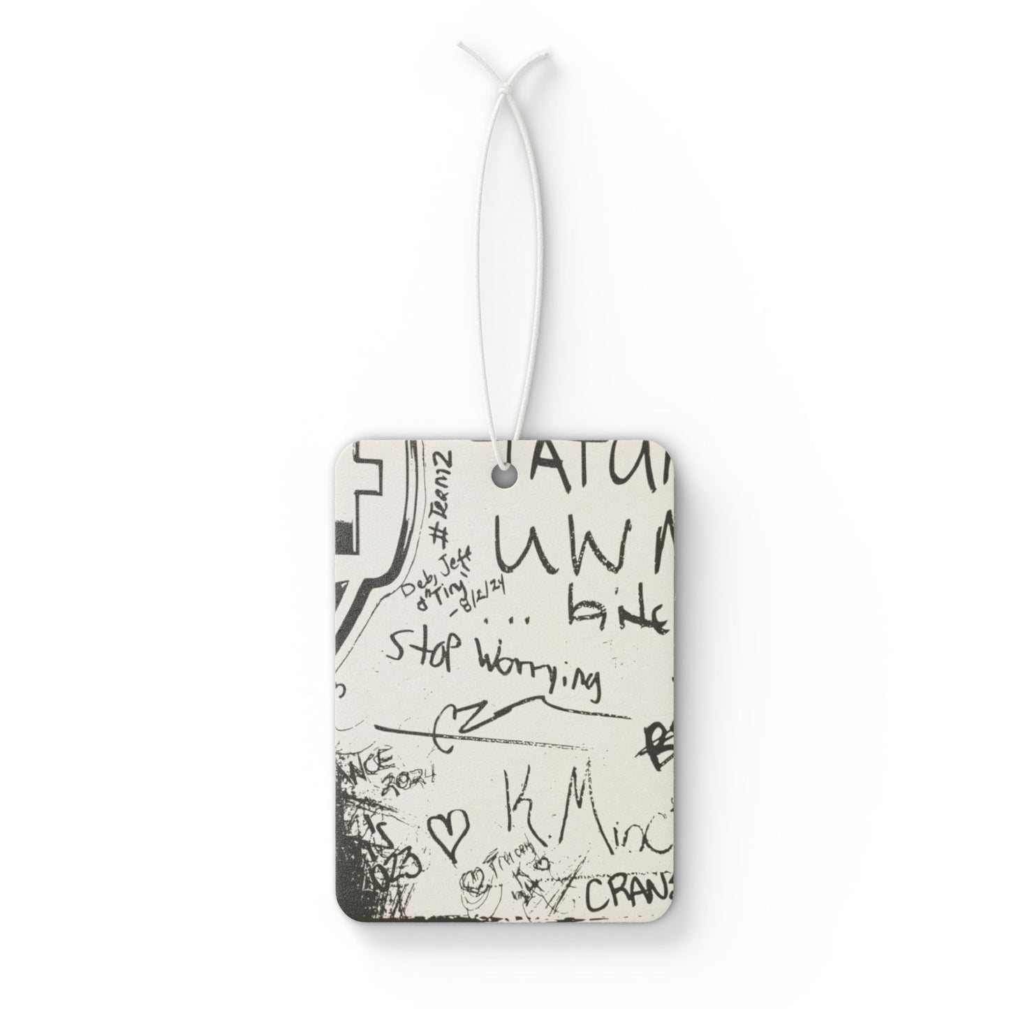 Stop Worrying Car Air Freshener | Sassy Car Perfume | Unique Gift for Her | Car Decor | Home Fragrance | Travel Essential