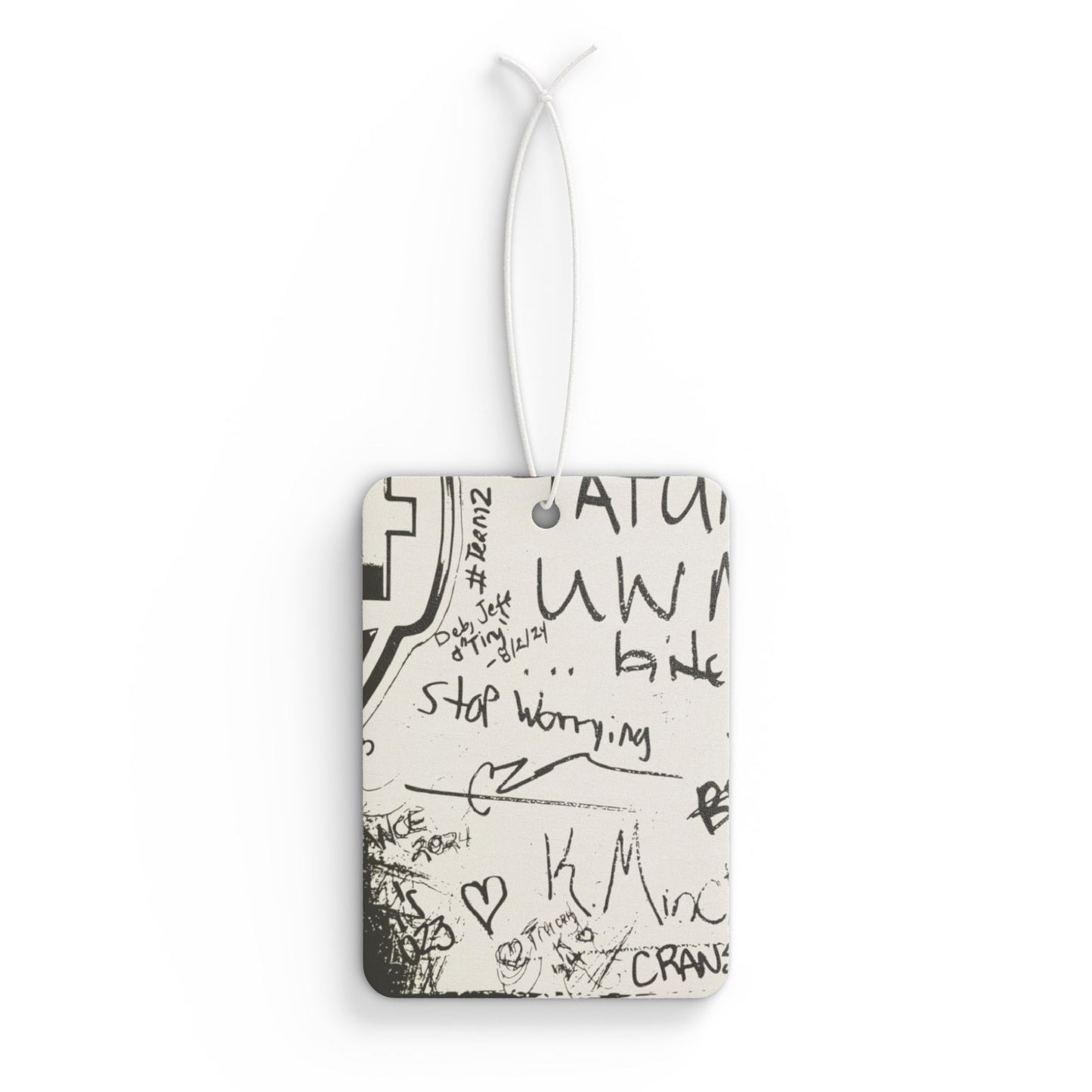 Stop Worrying Car Air Freshener | Sassy Car Perfume | Unique Gift for Her | Car Decor | Home Fragrance | Travel Essential