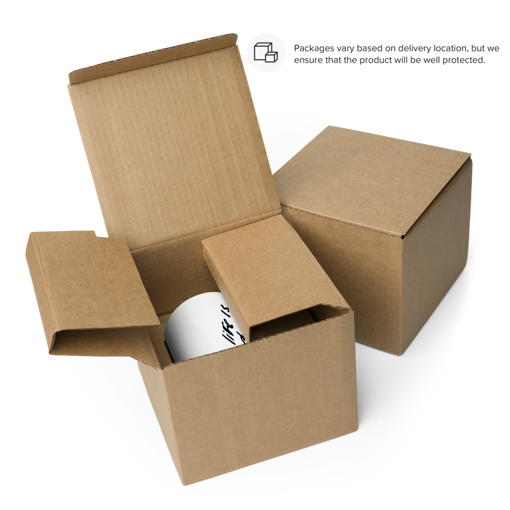 Life is Short Enjoy the Little Things - 15 oz White Glossy Mug
